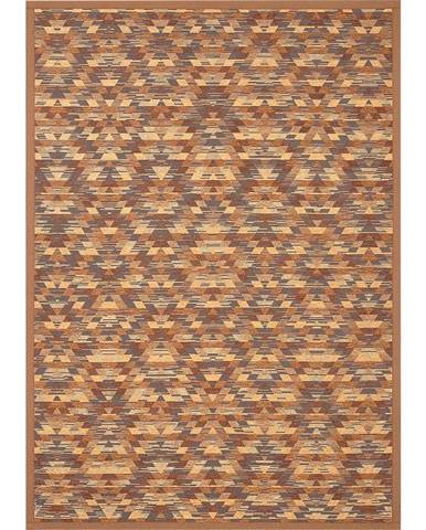 Hnedý obojstranný koberec Narma Vergi, 140 x 200 cm