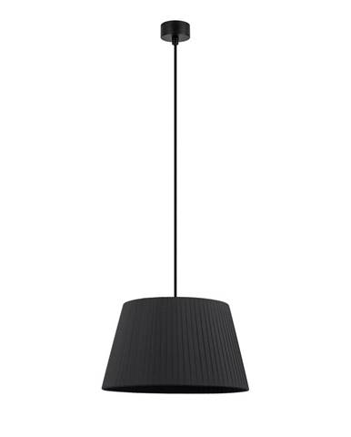 Čierne závesné svietidlo Sotto Luce Kami, ∅ 36 cm