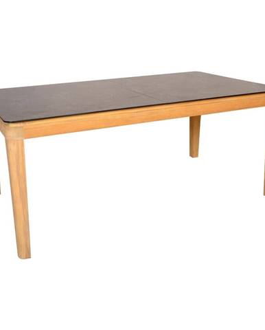 Záhradný stôl z teakového dreva s HPL doskou Ezeis Navy