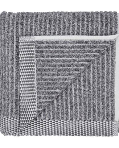 Sivý uterák z organickej bavlny Södahl Organic Melange, 50 x 100 cm