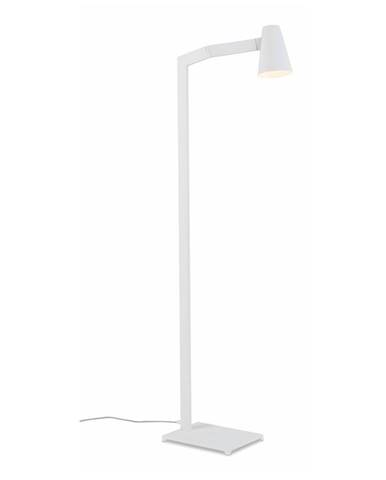 Biela stojacia lampa s kovovým tienidlom (výška 143 cm) Biarritz – it&
