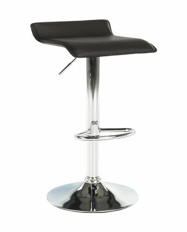 Barová stolička ekokoža hnedá/chróm LARIA NEW RP1 rozbalený tovar