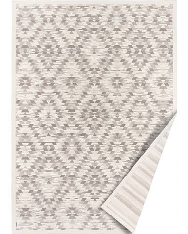 Bielo-sivý obojstranný koberec Narma Vergi, 160 x 230 cm