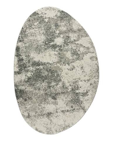 Sivý oválný koberec Universal Niamey, 160 x 230 cm