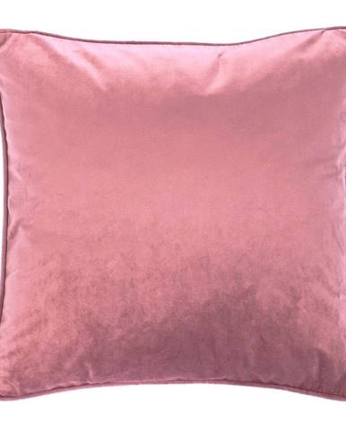 Ružový vankúš Tiseco Home Studio Velvety, 45 x 45 cm