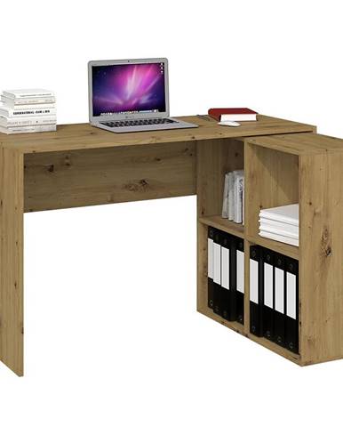 Písací stôl Plus 2x2 dub artisan