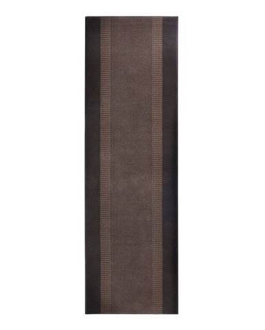 Hnedý behúň Hanse Home Basic, 80 x 400 cm