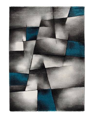 Modro-sivý koberec Universal Malmo, 120 × 170 cm