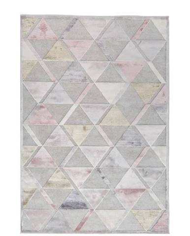 Sivý koberec Universal Margot Triangle, 120 x 170 cm