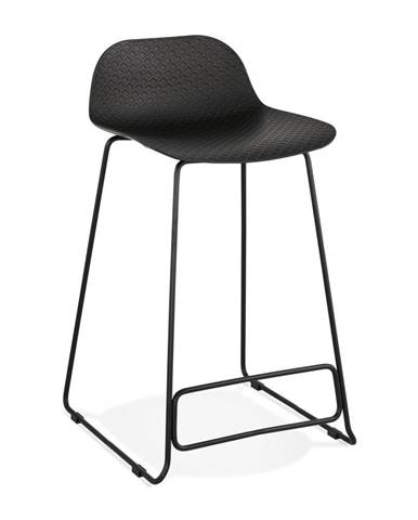 Čierna barová stolička Kokoon Slade, výška 85 cm
