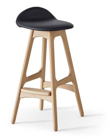 Kožená otočná barová stolička 79 cm Buck – Hammel Furniture
