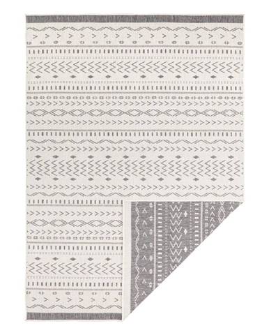 Sivo-krémový vonkajší koberec NORTHRUGS Kuba, 120 x 170 cm