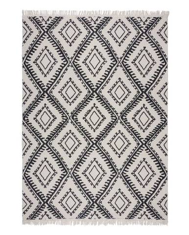 Čiernobiely koberec 120x170 cm Alix - Flair Rugs