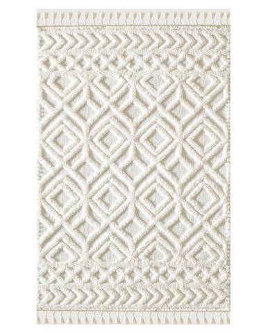Béžový koberec 150x80 cm Shaggy - Mila Home
