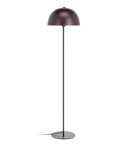 Vínovočervená stojacia lampa s kovovým tienidlom (výška 158 cm) Aleyla - Kave Home