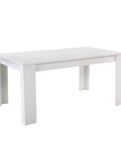 Jedálenský stôl biela 140x80 cm TOMY NEW