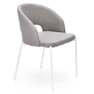 K486 jedálenská stolička sivá