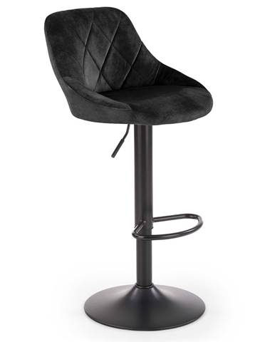 H-101 barová stolička čierna
