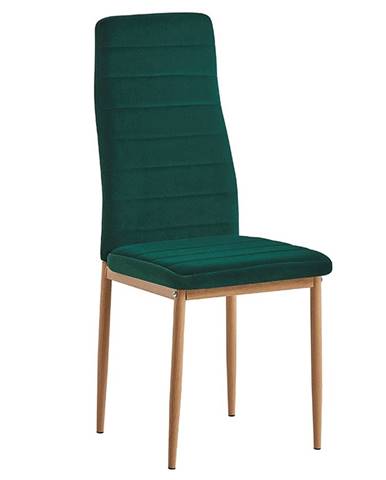 Coleta Nova jedálenská stolička smaragdová (Velvet)
