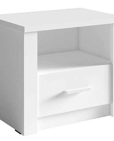 Ramiak nočný stolík (2 ks) biela