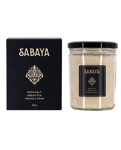 Sabaya Soľ do kúpeľa Zelený čaj a opuncia, 350 g