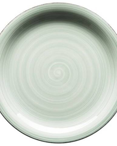 Mäser Keramický plytký tanier Bel Tempo 27 cm, zelená