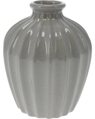 Porcelánová váza Sevila, 11,5 x 15 cm, sivá