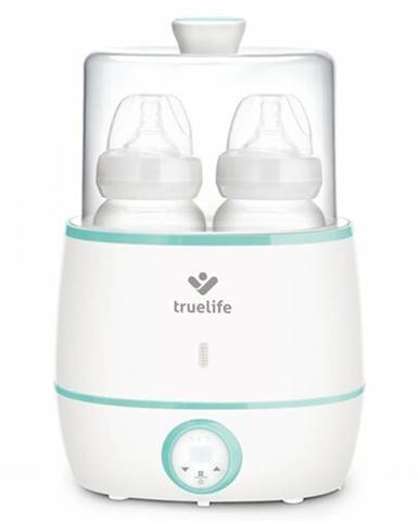 Ohrievačka dojčenských flašiek TrueLife Invio BW Double biely/zelený Happy Green