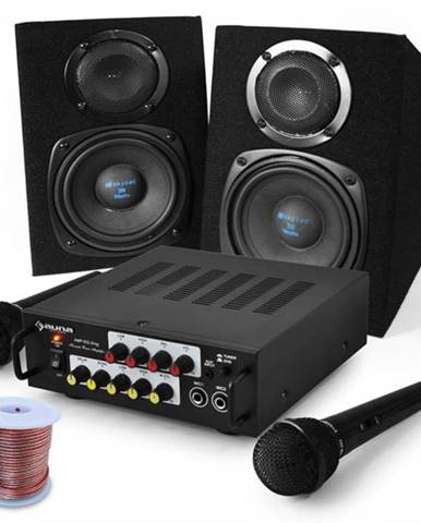 Electronic-Star Karaoke set „Pony´s Ranch“ reproduktory & mikrofón