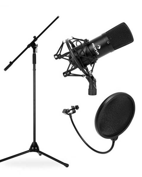 Electronic-Star Electronic-Star Mikrofónový set, stojan, mikrofón a pop filter