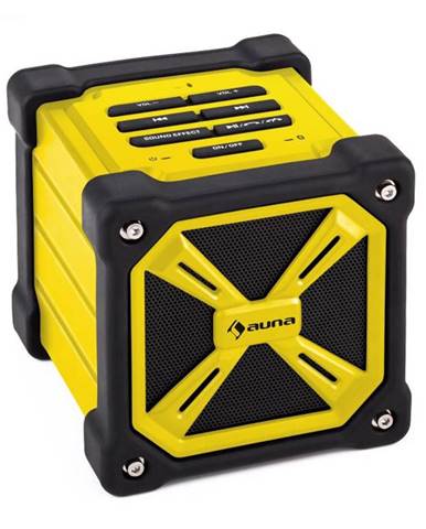 Auna TRK-861, bluetooth reproduktor, batéria, žltý