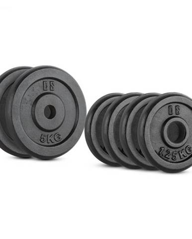 Capital Sports IPB 15 kg Set, sada závaží na činky, 4 x 1,25 kg + 2 x 5 kg, 30 mm Capital Sports