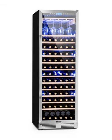 Klarstein Vinovilla Grande, veľkoobjemová vinotéka, chladnička, 425l, 165 fl., 3-farebné LED osvetlenie