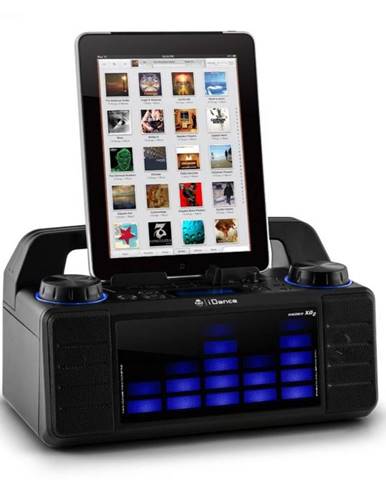 IDance Energy XD2, systém párty reproduktorov, fader, mixér, bluetooth, USB, MP3