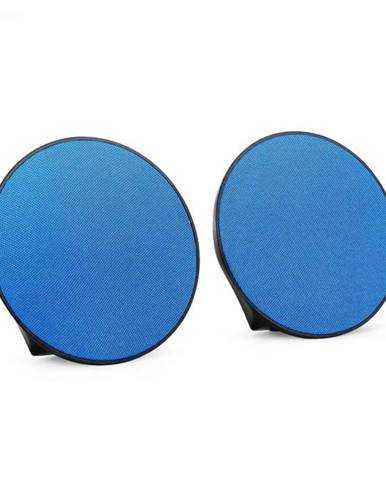 OneConcept Dynasphere, prenosné bluetooth reproduktory, AUX, modré