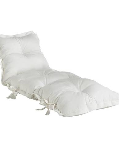 Biely variabilný futón vhodný do exteriéru Karup Design OUT™ Sit&Sleep White Karup Design