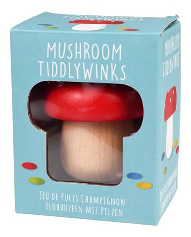 Drevená hra v tvare huby Rex London Mushroom TiddlyWinks