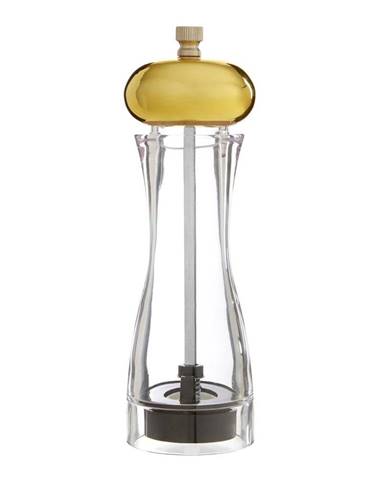 Malý mlynček na soľ či koreniny s detailom zlatej farby Premier Housewares Mill Premier Housewares