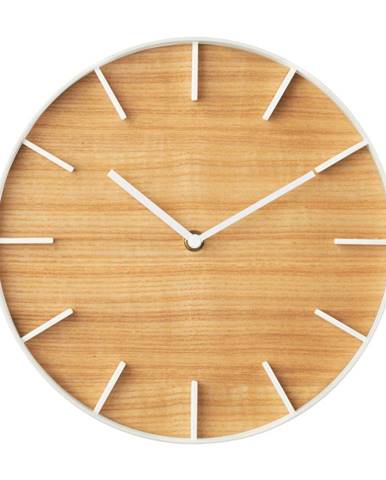 Nástenné hodiny YAMAZAKI RIn Claro, ⌀ 27 cm