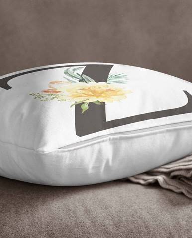 Obliečka na vankúš Minimalist Cushion Covers Floral Alphabet Z, 45 x 45 cm