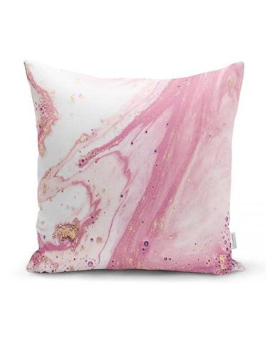 Obliečka na vankúš Minimalist Cushion Covers Melting Pink, 45 x 45 cm