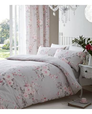 Obliečky na dvojlôžko Catherine Lansfield Canterbury Rose, 200 × 200 cm