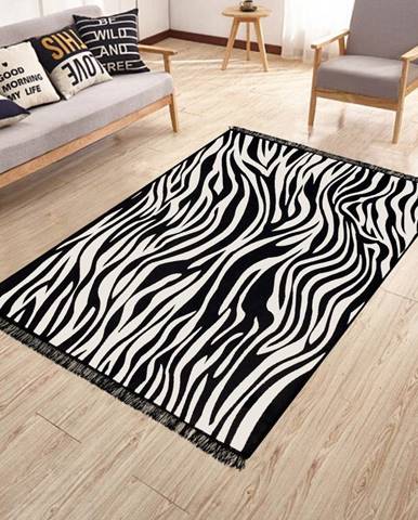 Obojstranný umývateľný koberec Kate Louise Doube Sided Rug Zebra, 120 × 180 cm