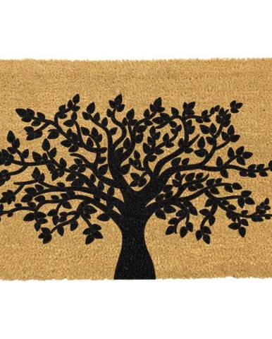 Rohožka z prírodného kokosového vlákna Artsy Doormats Tree of Life, 40 x 60 cm