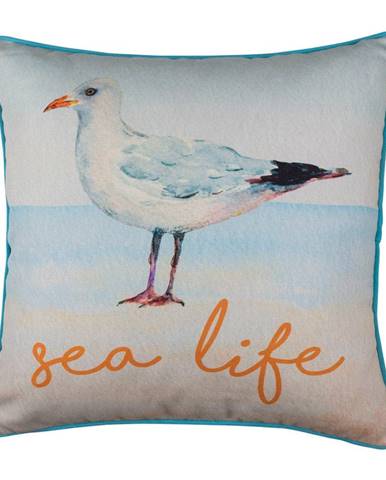 Obliečka na vankúš Mike & Co. NEW YORK Seagull Sea Life, 43 × 43 cm