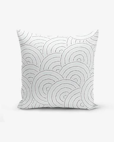 Obliečka na vankúš s prímesou bavlny Minimalist Cushion Covers Ring Modern Razza, 45 × 45 cm
