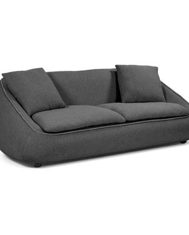 Tmavosivá pohovka La Forma Safira, 200 cm