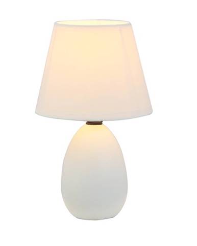 Keramická stolná lampa biela QENNY TYP 12 AT09350
