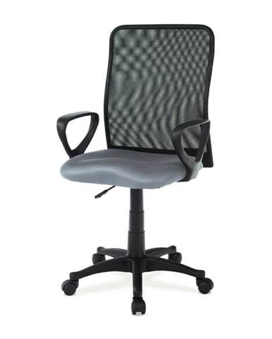 Kancelárska stolička FRESH sivá/čierna